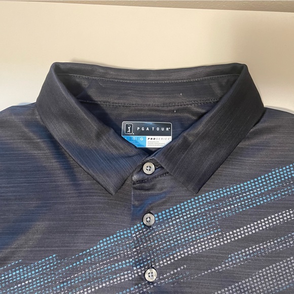 PGA TOUR Pro Series Athletic Fit Polo - Size Large - Picture 4 of 10